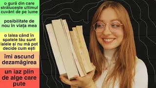 toate cărțile citite anul ăsta, într-un tier list! (20+ cărți)