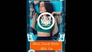 Instagram Story Maker with Music Themed Animated Doodles