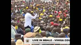 RUTO REPLY TO UHURU IN VIHIGA COUNTY - Teacher Stano