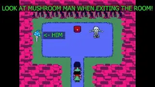 Strange Mushroom Man Detail! - RIBBIT! A Deltarune MOD by TheMaximus!