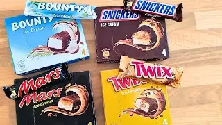 Comparing British Choco Bars VS Ice Cream Versions
