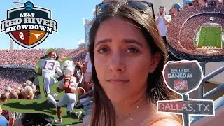 Red River Showdown GONE WRONG | College Football in Texas :/