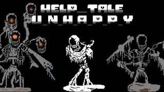 HELP_tale UNHAPPY Phase 1 (HELP_tale Papyrus And Untrust Sans Fight)