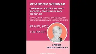 Vitaboom Live Webinar   Beyond Pill Packs  The Integration Between Two Softwares