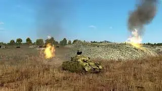 Panzer PzIV Vs. Sherman (IL-2 Tank Crew)