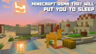 Minecraft ASMR ⛏️ Walking All Day and Night Until You Fall Asleep 😴 Ear to Ear Whispering