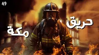 حريق مدرسة متوسطة في مكة المكرمه🔥🏫