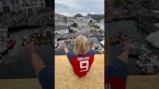 Haaland is enjoying his vacation🇳🇴 