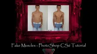 КАК ДА СИ НАПРАВИМ МУСКУЛИ С PHOTOSHOP