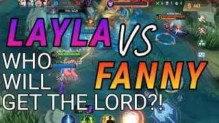 LAYLA VS FANNY IN RANK | Layla Gameplay