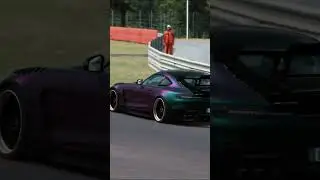 AMG - GT Black Series Drift At Spa. Like If You Love V8's! #drift #phonk #mercedes #spa