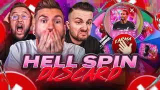 Die größte KARMA SCHELLE in der GESCHICHTE von HELL SPIN DISCARD ☠️ 1 2 3 ALARMMAAA ⚠️
