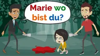 Learn German | Marie, where are you?? | Vocabulary and important verbs
