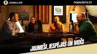 JAUDA live - Podkāsts 07. Par jauniešiem, iedvesmu un bailēm, kā jaunieši lamājas, par suni Anglijā.