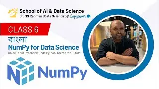 NumPy Append, Indexing, Row & Column-wise Split Explained in Bangla | Python Tutorial #6