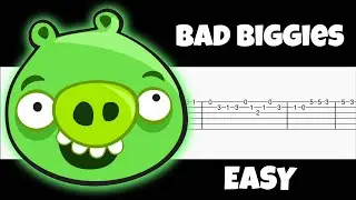 Bad Biggies Theme - Easy guitar tutorial
