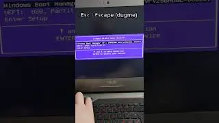 Izbor brzog pokretanja na Asus G752VL gejmerskom laptopu