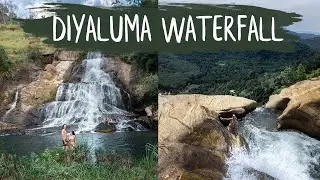 Diyaluma Waterfall in Sri Lanka | Hiking to the top!