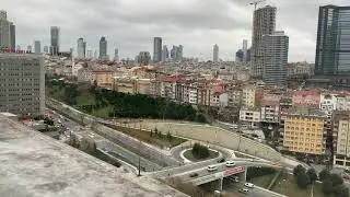 Perpa'nın 12.kattan Piyalepaşa Bulvarı - Şişli Hızlı Çekimi