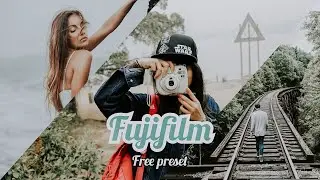 Free Fujifilm presets | Editing Tutorial Lightroom mobile