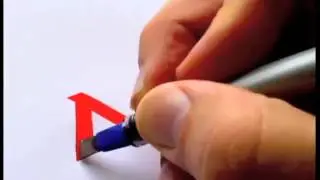 Парень круто рисует логотипы известных брендов [Часть 1]