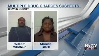 Duo facing drug trafficking charges in Craven County