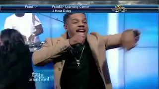 R. City Make Up live on Kelly & Michael 2015