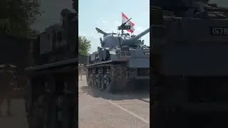 POV: Driving an M50 Sherman