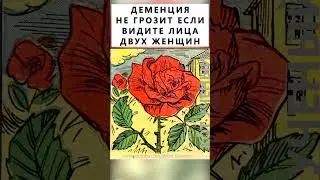 Найдёте лица двух женщин?  