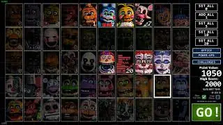 Ultimate Custom Night прохождение за 3 сек.