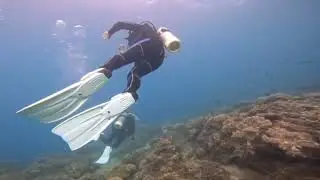 Scubdiving in Taiwan ( in the end lyrics )