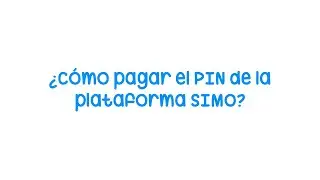 Paso a paso de cómo pagar el PIN 🧐