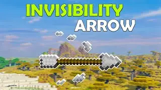 How To Make The Arrow of Invisibility in Minecraft (Recipe).