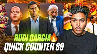 NEW QUICK COUNTER BELGIUM PACK MANAGER🔥🤯| COUNTER ATTACK + SOLID DEFENSE😦| RUDI GARCIA MANAGER?