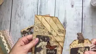 Junk Journaling Pockets and Tucks Galore.... and I *Might* Finish a Journal! 😉