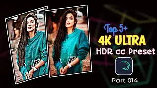 Part 014 Alight Motion HDR cc sharphen Preset pack 