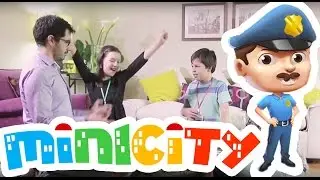 Minicity Board Game - The funnest game to learn english.
