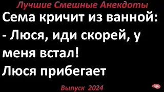 Лучшие смешные анекдоты  Выпуск 2024