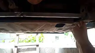 🅰️ ПРИОРА. Установка передней нижней распорки сделанной своими руками.