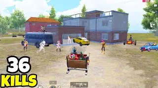 The Most Weird Vehicle in BGMI History • (36 KILLS) • BGMI Gameplay