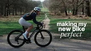 Making my new Canyon Aeroad perfect!