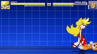 Mugen Vore: Panty vs Tails Doll