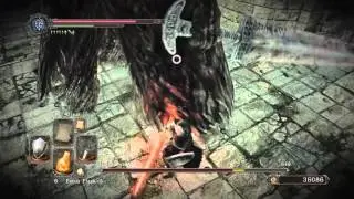 Dark Souls 2 - Giant Lord Boss Fight (Bonfire Ascetic +5)
