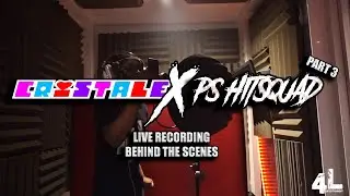 PS HITSQUAD RECORDING VERSE, ADLIBS AND MORE CRISTALE [PART 3]