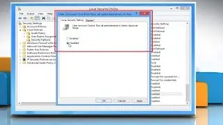 Automatic Admin Approval for Administrator Account on Windows® 8