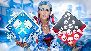 INSANE Loba 26 kills and 6000 damage on bot lobby apex legends gameplay season 16