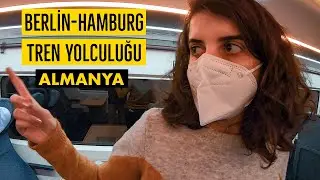 ALMANYA’NIN HIZLI TRENLERİNİ DENEDİK| Trenle Şehirlerarası Yolculuk (Berlin-Hamburg)