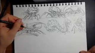 HELL INSECTS - Timelapse Drawing