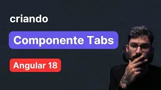 Como criar um COMPONENTE TABS  com ANGULAR 18 #angular #frontend #javascript #tailwindcss