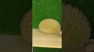 Cutting Skills Stinky Durian #cuttingfruit #delicious #durian #video #asmr